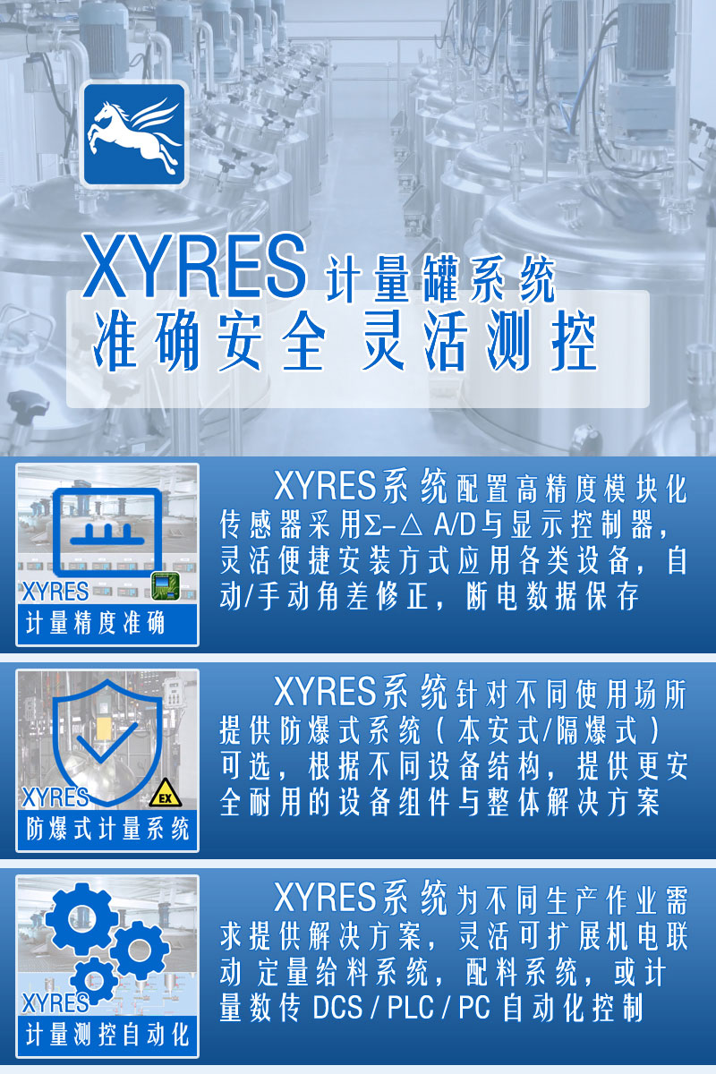 XYRES电子计量罐系统应用与行业方案